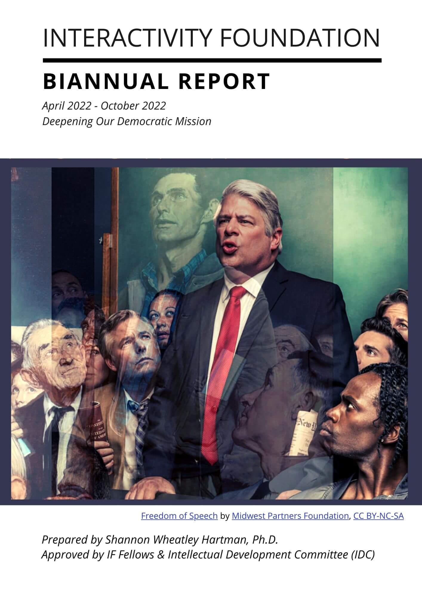 Cover Page of October 2022 Biannual Report